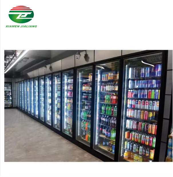 Intelligent and connected display cold storage