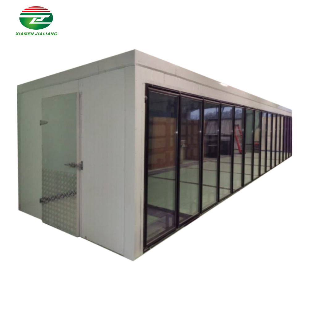 Glass Door Refrigeration Room 