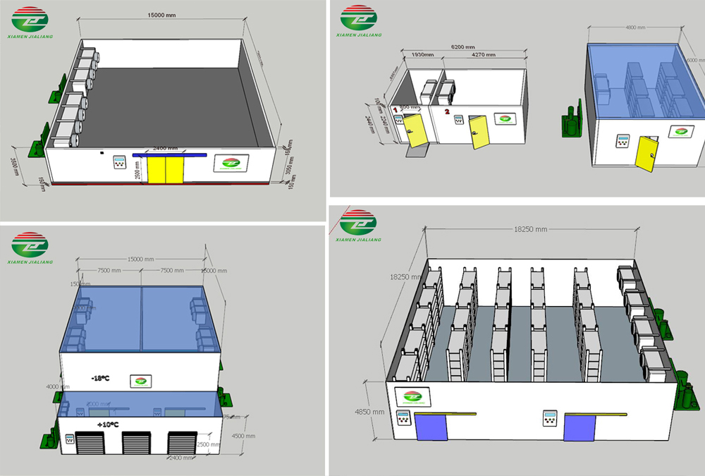 cold room storage freezer